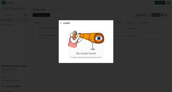 Typeform - Workspaces from Typeform