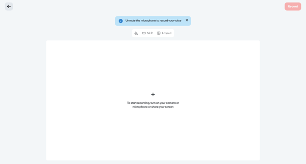 Vimeo screen