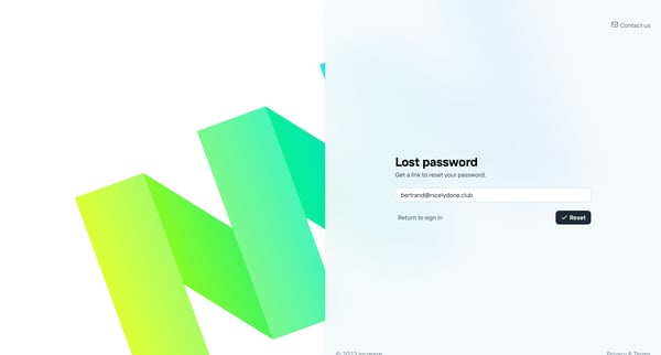 Increase screen