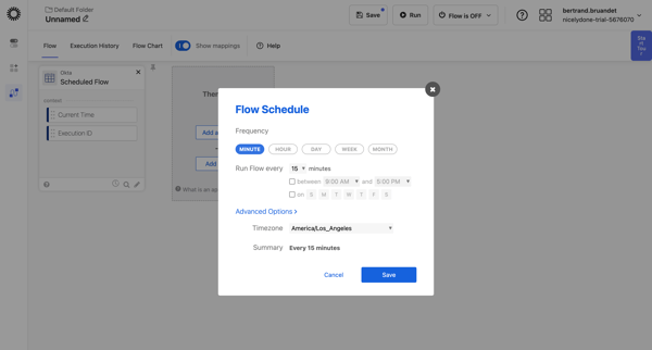 Okta screen