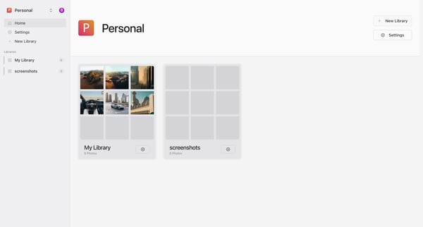 Personal | Raster screen