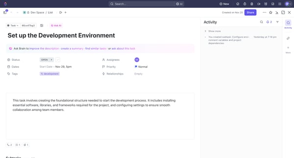 Set up the Development Environment | 86cx47bg3 screen