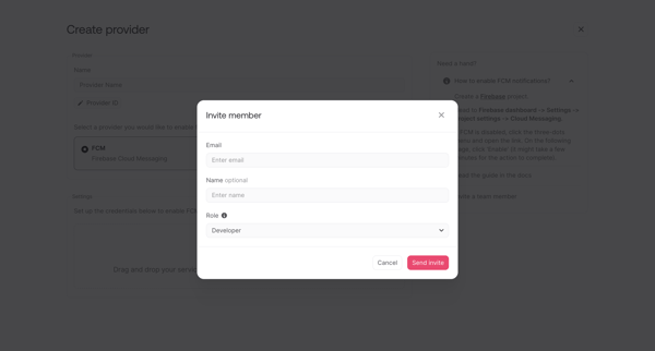 Topic - Appwrite screen