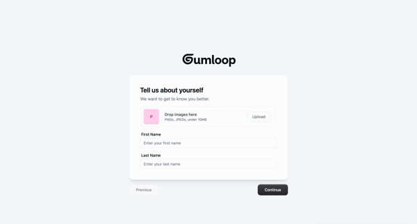 Gumloop | Hub screen