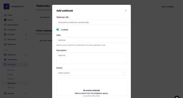 Developer | nicelydone+v1 screen