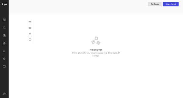 Lingo — The visual home for your brand screen