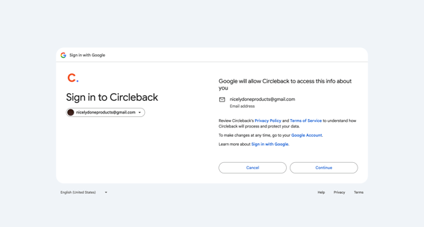 Sign in - Google Accounts screen
