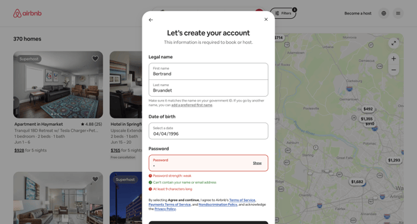 Airbnb | Vacation rentals, cabins, beach houses, & more screen