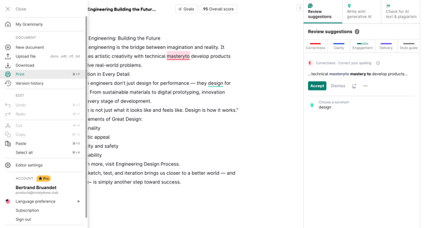 Design Engineering Building the Future.edited - Grammarly screen