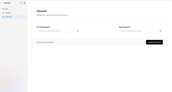Dub.co - Link Management for Modern Marketing Teams screen