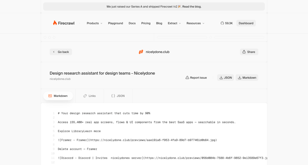 Firecrawl - The Web Data API for AI screen