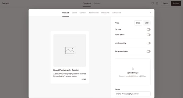 Simple checkout | Flodesk from Flodesk