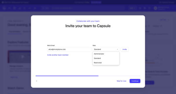 Your Summary | Nicelydone CRM screen