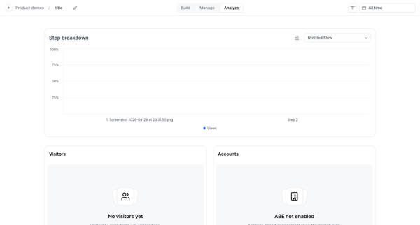 Builder - Untitled Flow screen
