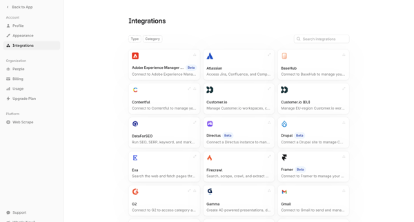 Profound | Answer Engine Optimization screen