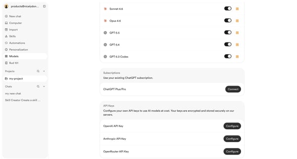 Bud | Your AI Worker screen