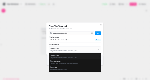 New Workbook | Gumloop screen