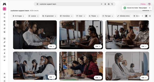 Customer support team vectors, photos and PSD files | Free download screen