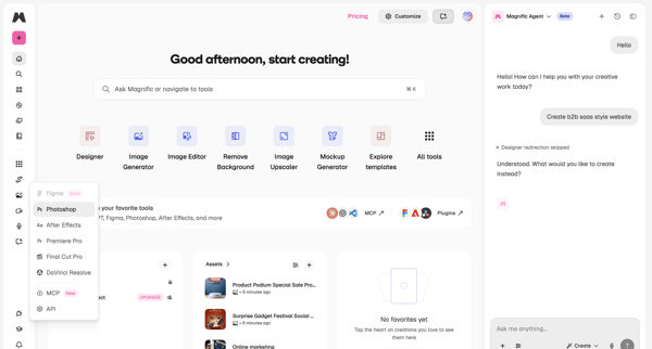 Magnific | All-in-One AI Creative Suite screen