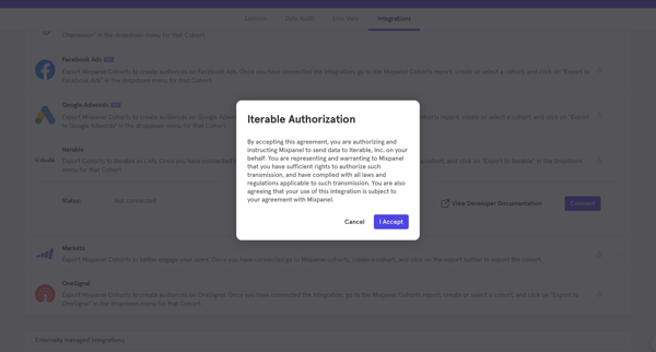My new project - Integrations - Mixpanel | Product Analytics from Mixpanel