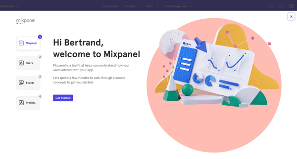 My new project - Settings - Mixpanel | Product Analytics from Mixpanel