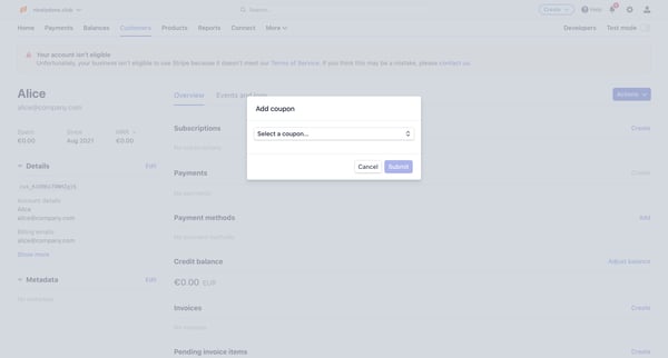 Customers – nicelydone.club – Stripe from Stripe