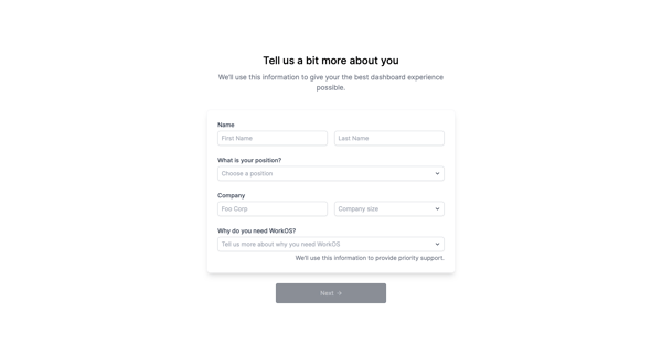 Onboarding | WorkOS from WorkOs