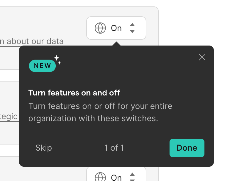 Grammarly — Tooltip component