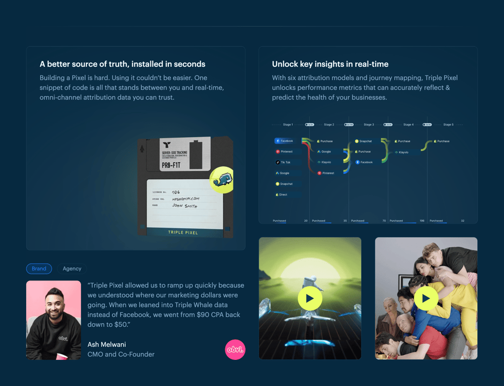 Triple Whale — Bento box component