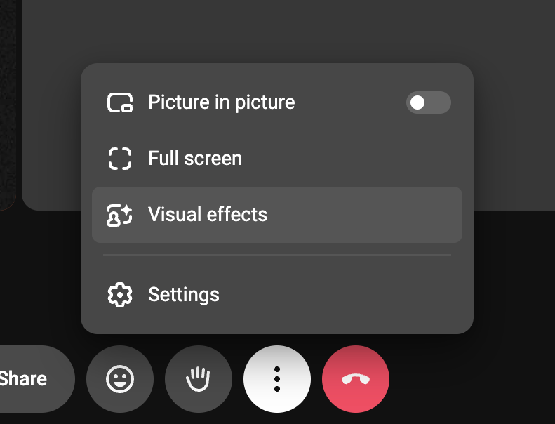 Kinescope — Dropdown menu component