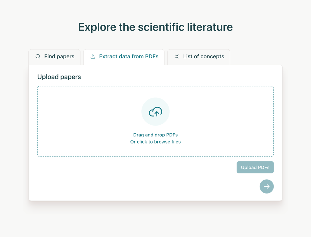 Elicit — File upload input component