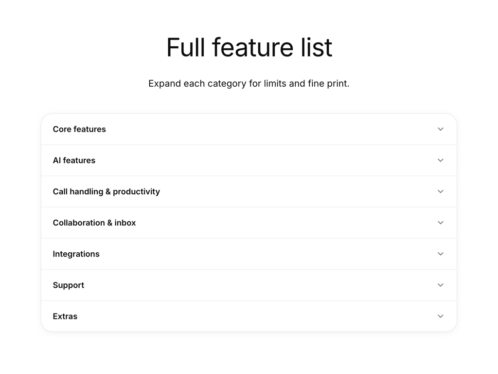Beside — Accordion component