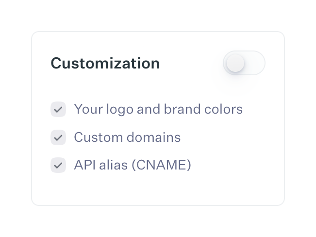 WorkOs — Toggle/Switch component