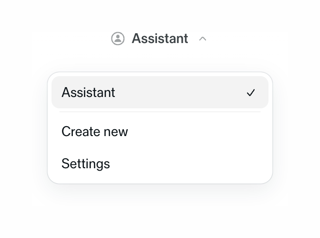Sana — Input select component