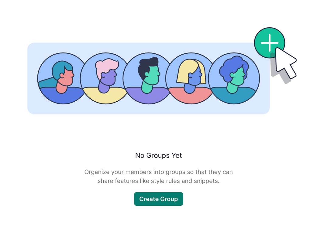 Grammarly — Empty state component