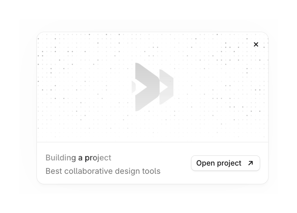 Tryprofound — Notification Toast component