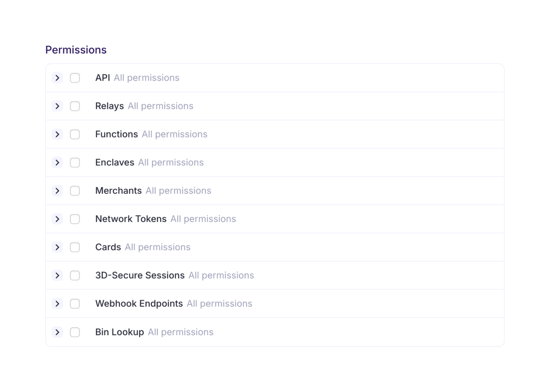 Evervault — Accordion component
