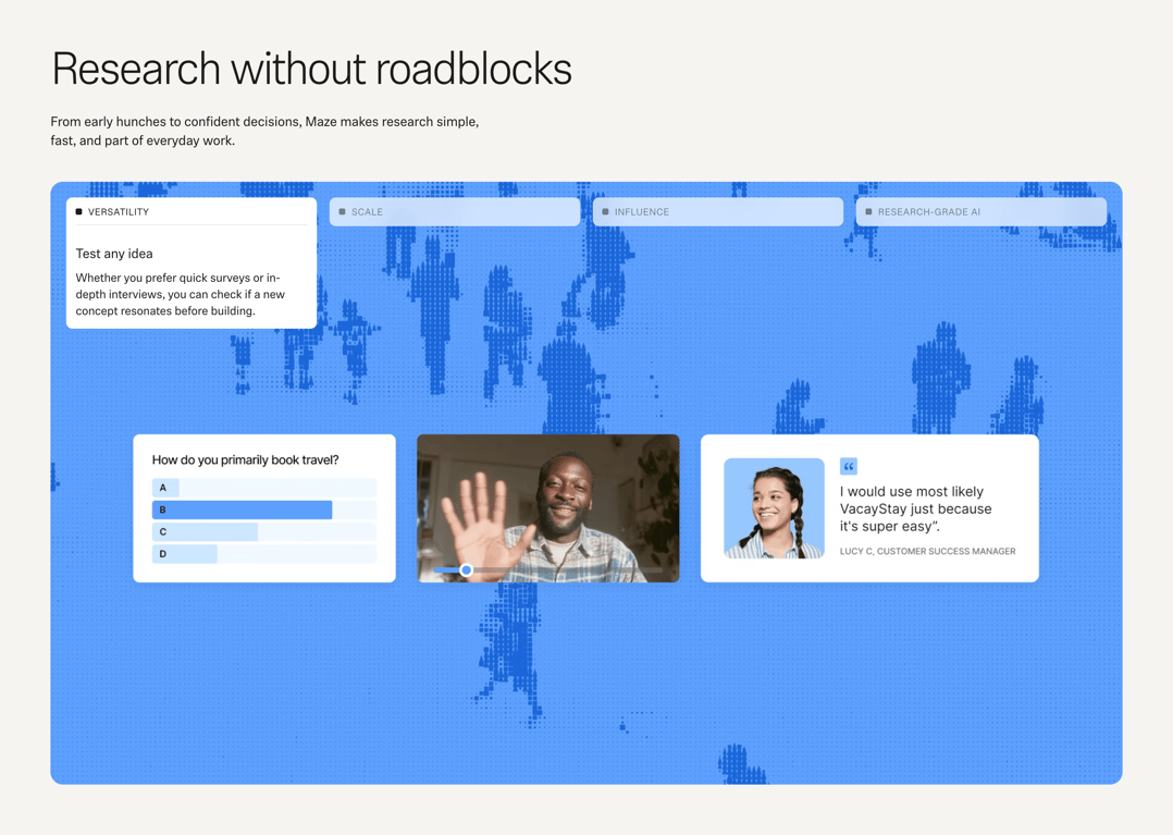 Maze — Slideshow component