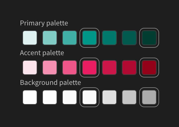 Vev — Color picker component