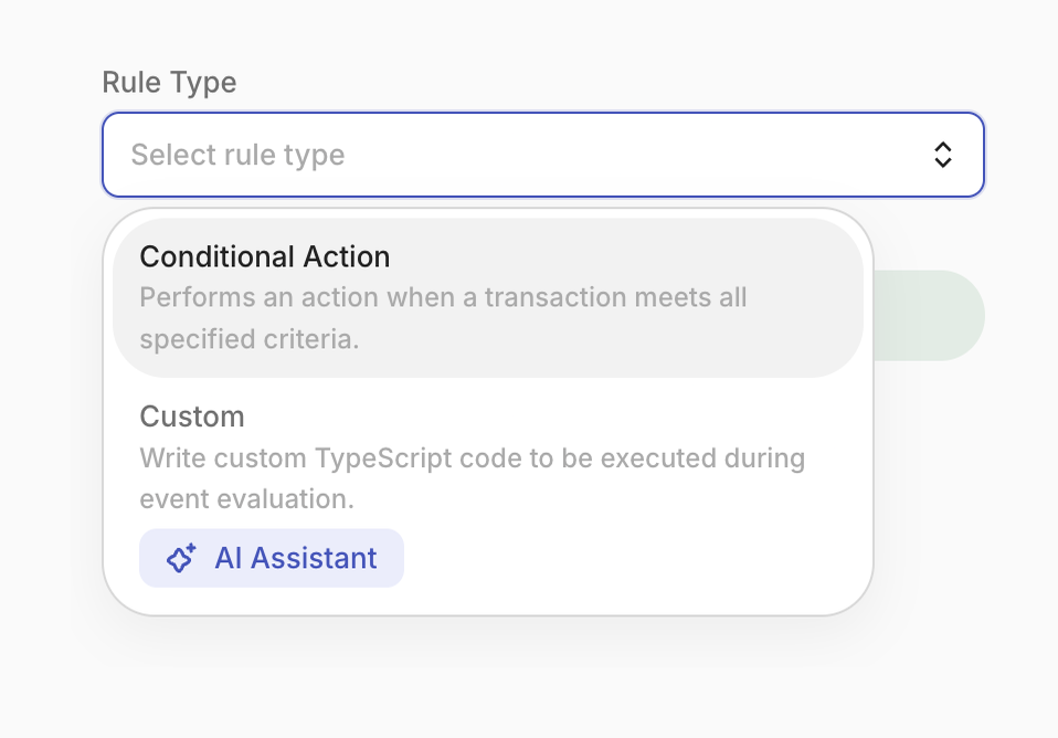 Lithic — Dropdown menu component