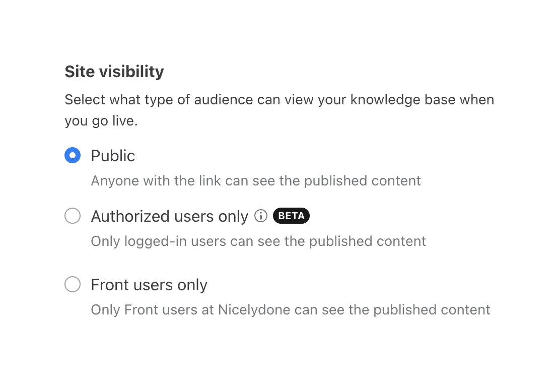 Front — Checkbox & radio component