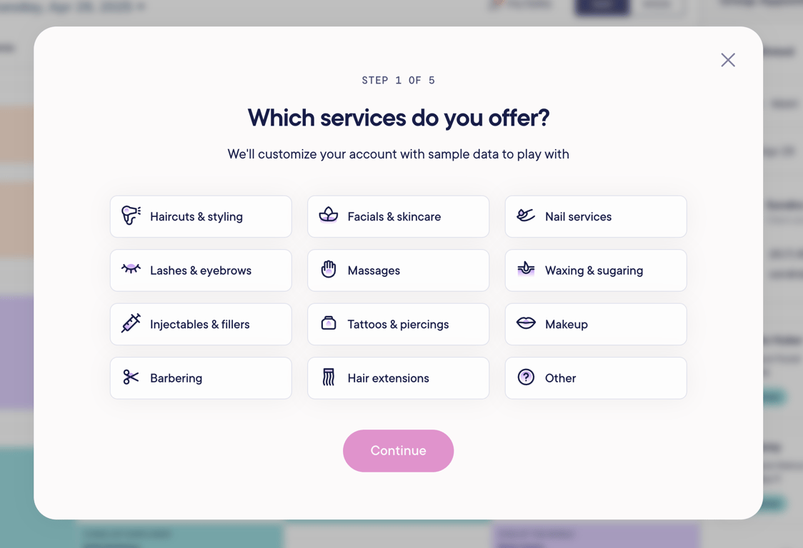 Mangomint — Modal component