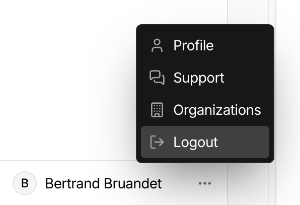 Nightwatch — Dropdown menu component