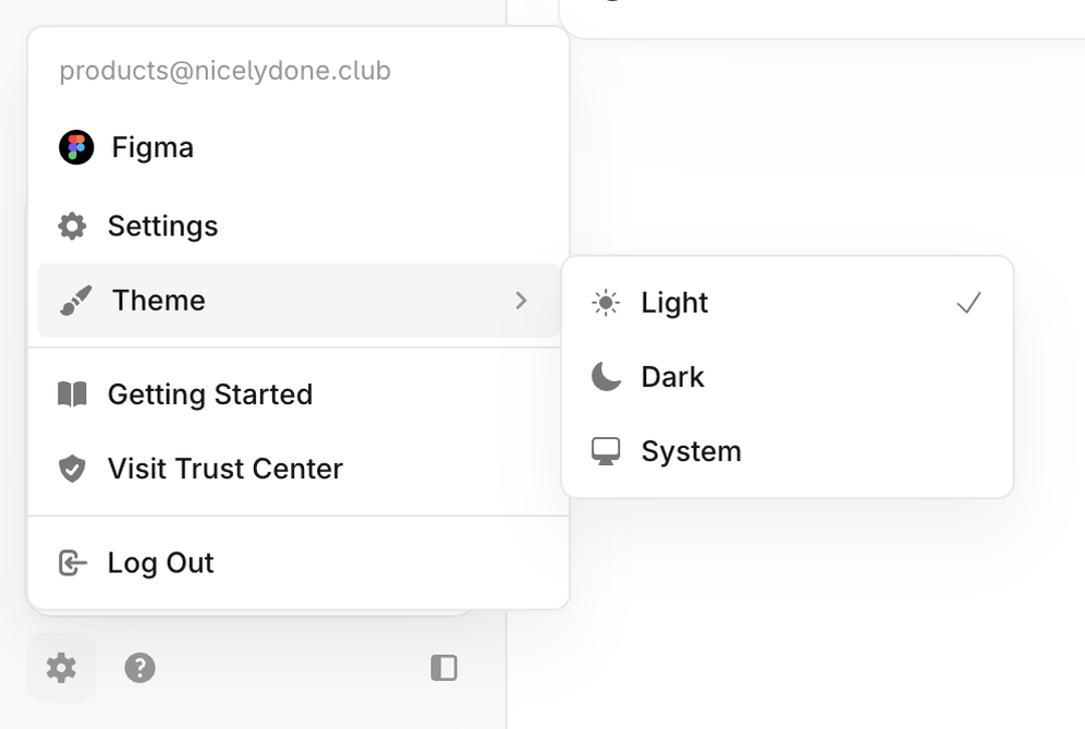 Tryprofound — Dropdown menu component