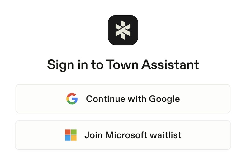 Town — Button component