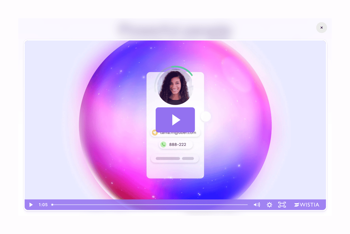 Wiza — Video player component