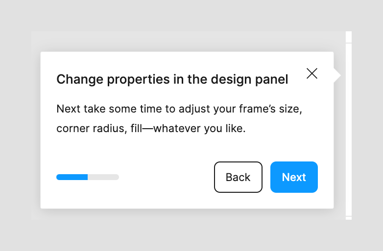 Figma — Coachmark component