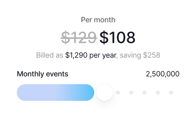 Visitors — Slider component