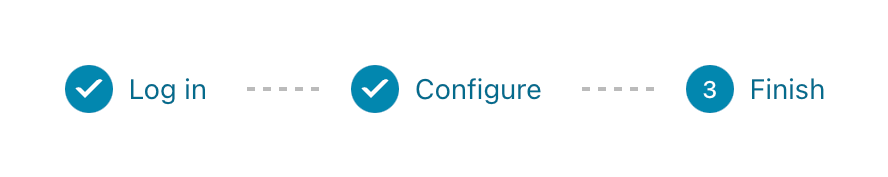 Typeform
				progress indicator ui component
