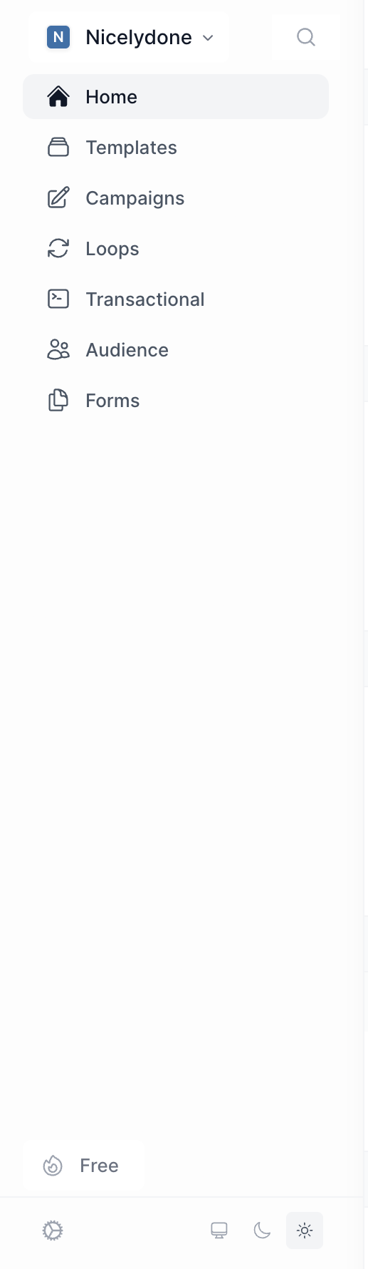 Loops
			navigation menu sidebar menu ui component